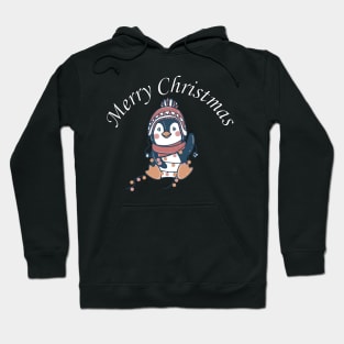 Penguin Christmas Light Hoodie